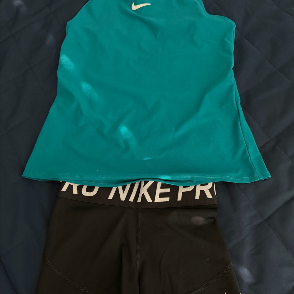 Nike Teal Athletic Tank Top
